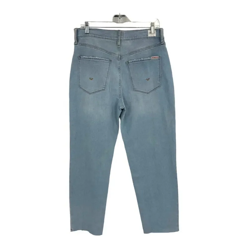 Hudson Kass Mischa High-rise Straight Ankle Jean Size 29 NWT $225 MSRP